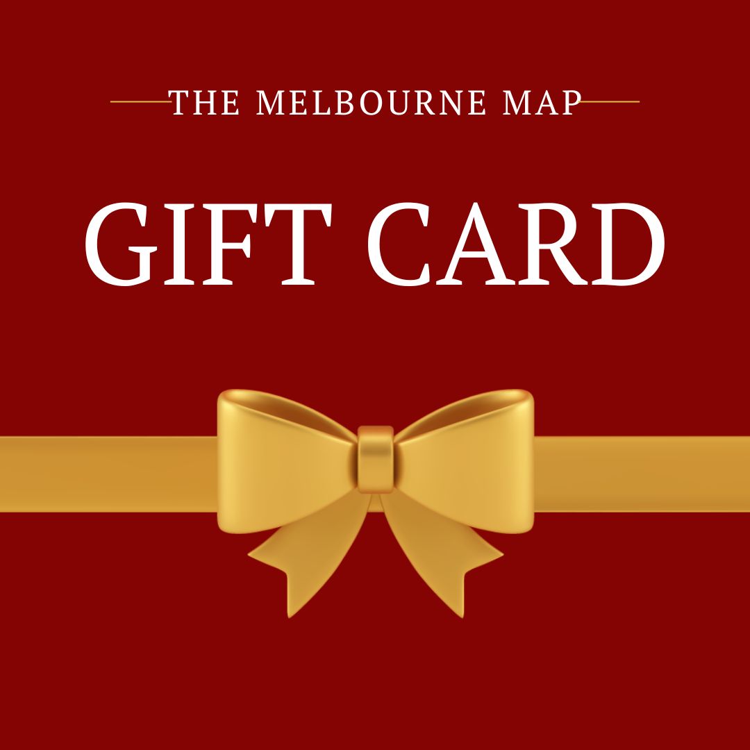 The Melbourne Map Gift Card