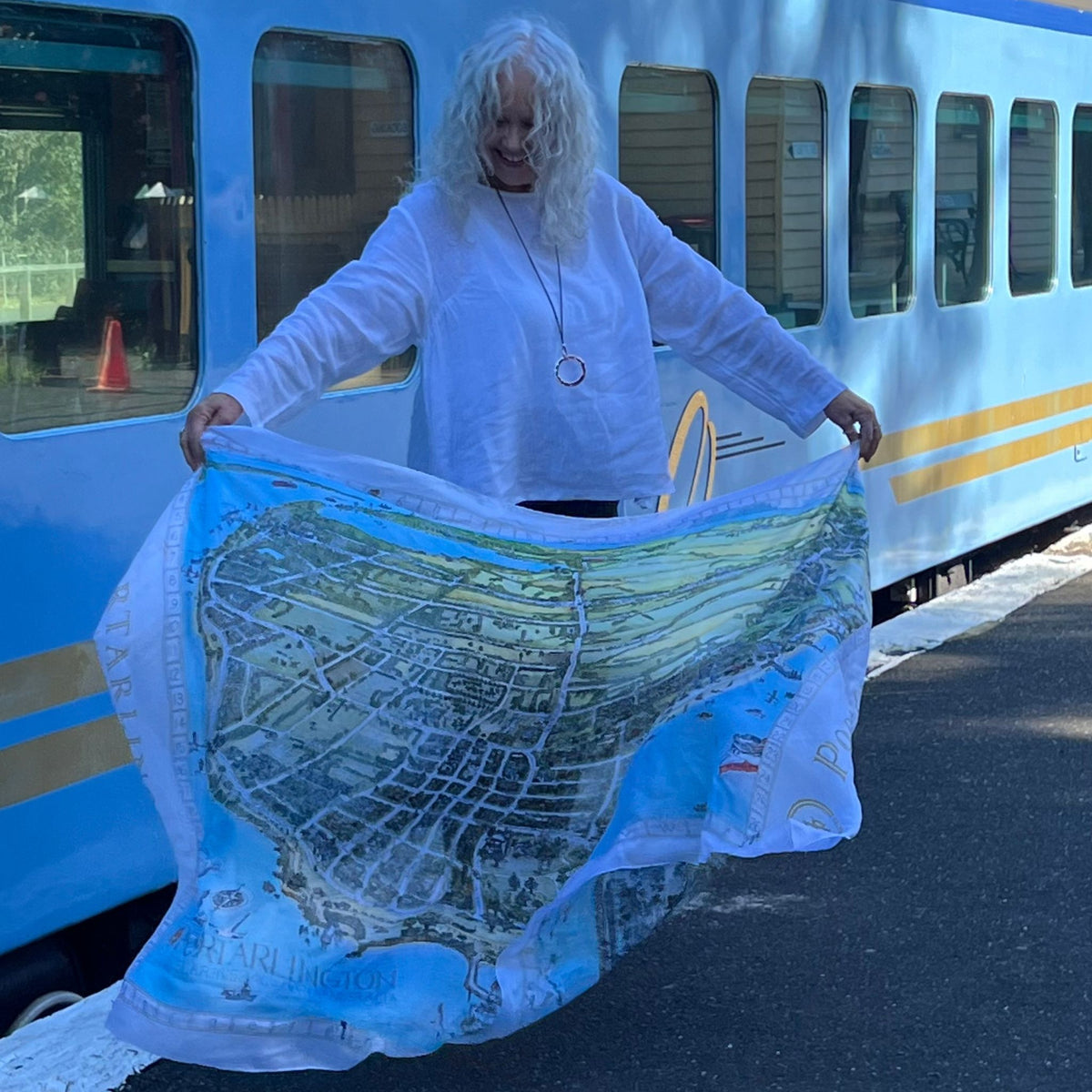 The Portarlington Map Scarf