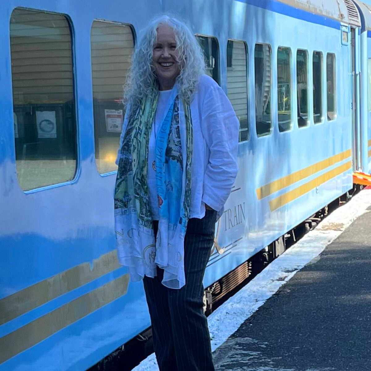 The Portarlington Map Scarf