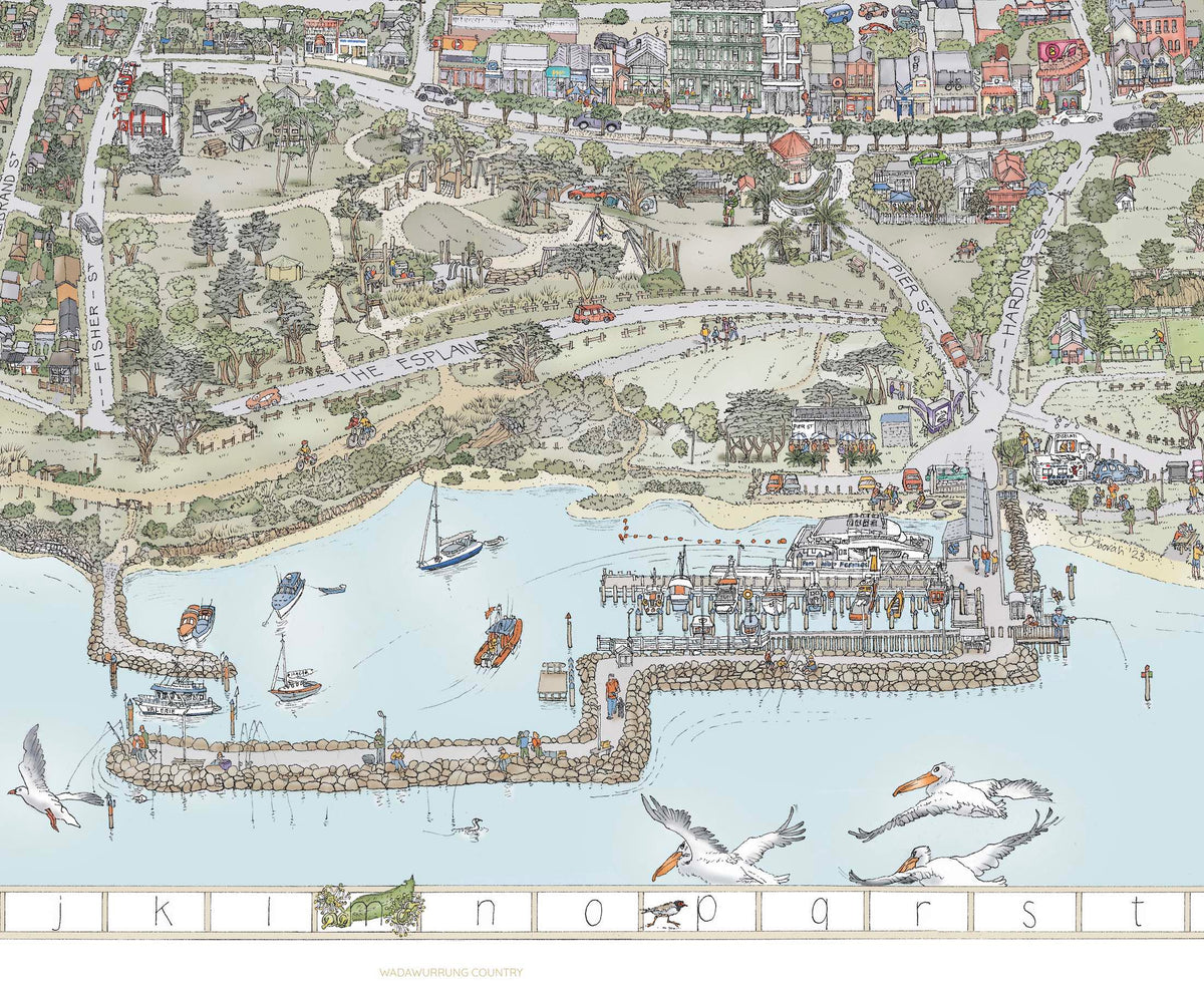 The Portarlington Map Jigsaw Puzzle