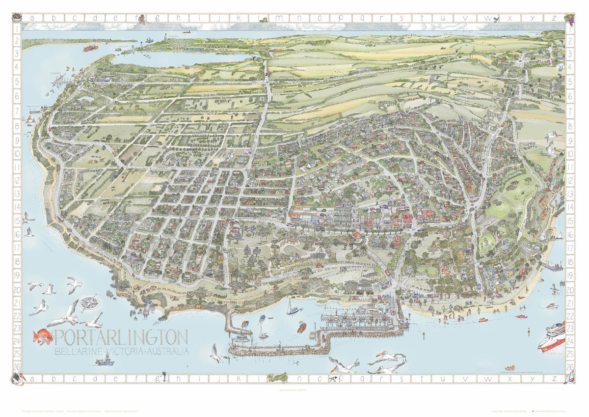 The Portarlington Map Jigsaw Puzzle