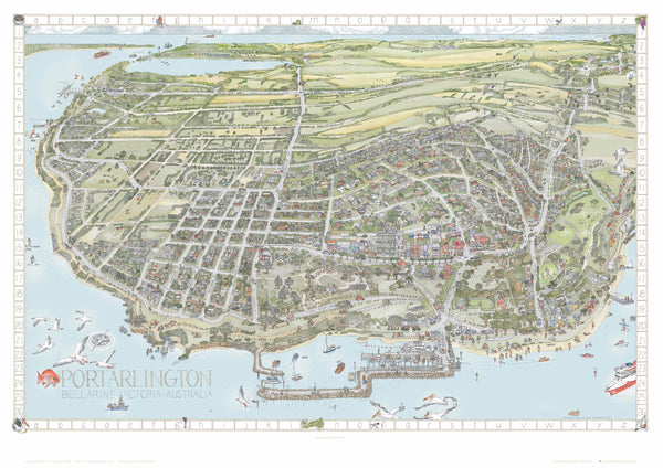 The Portarlington Map Colour The Melbourne Map the-portarlington-map-colour-the-melbourne-map