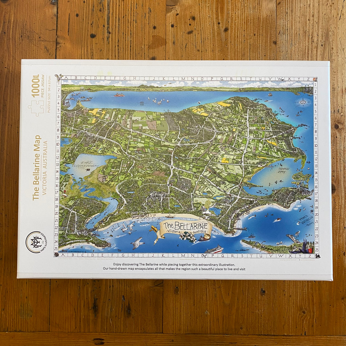 The Bellarine Map Jigsaw Puzzle