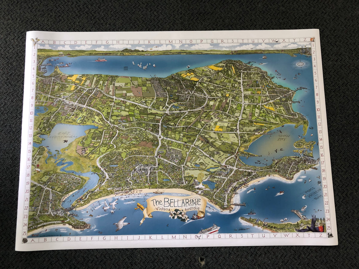 The Bellarine Map Jigsaw Puzzle